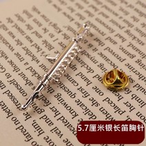 미니 색소폰 트럼펫 프렌치 호른 대형 플루트 바순 브로치 서양 악기 모형 장식품-58416, 09. 실버 플루트 브로치