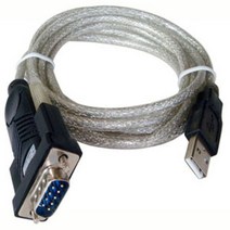 [에이치플러스몰] USB2.0 to RS232 시리얼 케이블 네비 통신장비 바코드, 상세 설명 참조