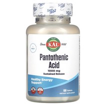 KAL 칼 판토텐산 1000mg 100정, 1개, 100개