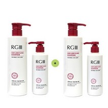 알지쓰리 헤어로스 크리닉 탈모 증상 완화 샴푸 520ml + 240ml, 2세트