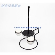 아메리칸 치킨 타워 꼬챙이 호텔 레스토랑 식기 통닭 구이 플레이트 칠면조 바베큐 오징어 양파 링 스텐드 랙, 블랙 세라믹 머그