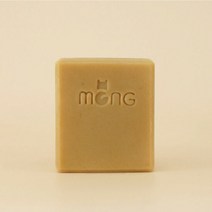 [바스몽] 강아지 천연 샴푸바 볼륨 몽글이 100g, 단품
