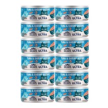 내추럴발란스 고양이 캔 참치 새우 156g 큰 (2배용량), 12개