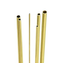 아연각관 황동 튜브 DIY 파이프 원형 직경 23456789101214161820mm L200mm 300mm 500 1 개 mm 절단, [14], 1개