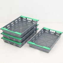 기타 플라스틱농수산물운반상자(그레이), 그레이