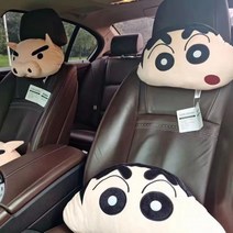 짱구 사계절 차량용 목베개 목쿠션, 돼지30cm 머리받침
