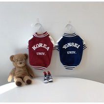샵미니스 강아지옷 과잠바 (고려대 연세대) XS-XXXL, 고려대
