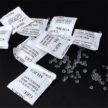 제습기 부품 호환 50Pcs 실리카 비 독성 젤 건조제 습기 흡수기 방 의류 식품 저장, 한개옵션0