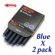 만년필 백화점 입문 명품 Rotring Art Pen 만필 독일 Ori, 10 blue ink 12 pcs