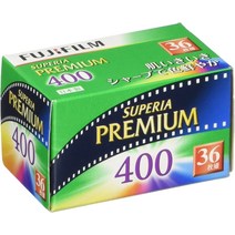 FUJIFILM 후지필름 카메라필름 135 프리미엄 400 36EX 1 컬러 네거티브 필름 즉석필름, 단품X1개, 27매