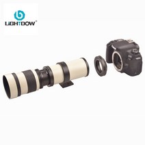 RF 렌즈 라이트 도우 화이트 420-800mm f8.3-16 초망원 렌즈 수동 줌 렌즈 캐논 니콘 소니 펜탁스 후지 올림푸스 dslr 카메라, CHINA_Nikon