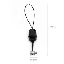 짐벌캠 브이로그 유튜브 동영상 카메라 액션캠 dji om 5 마그네틱 폰 홀더 분실 방지 스트랩 로프 osmo mobile 4 se gimbal om5 anti-drop 폰이, 회색