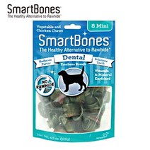 치석제거 5개월 강아지 간식 덴탈 개껌 8p 치석껌