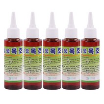 에스앤몰 참나무 목초액 110ml 국내산 참숯 무좀 식물 원액 화장실탈취제, 5개
