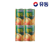 [유동] 황도 슬라이스 400g x4개, 상세 설명 참조