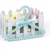 애견옷장 1PC 달콤한 진주 애완 동물 의류 액세서리 코트 옷걸이 핑크 컬러 미니 랙 고양이 드레스 옷장 주