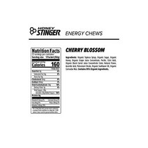 Honey Stinger 스토어 방문하기 에너지 껌 벚꽃 51g1.8온스 12개 팩