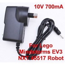 레고 마인드스톰 EV3 NXT 45517 로봇 전원어댑터용 범용 AC DC 어댑터 충전기 10V 700mA 0.7A, 01.AU 플러그