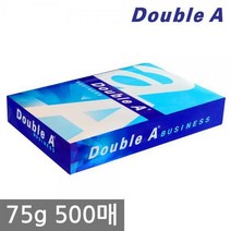 더블에이 A4 복사용지A4용지 75g 500매 1권
