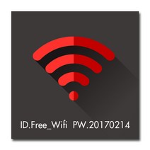 배너마켓 와이파이 안내판 비밀번호 안내 표지판 포맥스3T 안내표지판, No.33 와이파이 안내문 포맥스3T