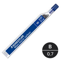 스테들러 마스 마이크로 샤프심0.7 B(250 07) (타스12입), 단품