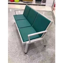 공항의자 라운지용 공공 학교 병원 대기 체어 정류장, 3인용 그린