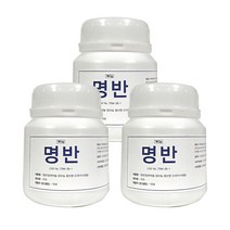 다산메디칼 삼현제약 명반(백반) 180g 3개, 단품, 단품