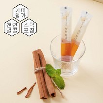 꿀스틱 프리미엄 야생화꿀 계피꿀 10gx30포, 10g