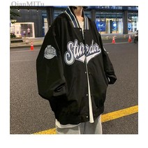 야구 잠바 웨스턴 베이스볼 점퍼 패션 여성 의류 봄 남자 코트 스트리트 트렌치 빅사이즈