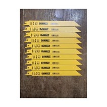 10 DeWalt 8” 14 TPI Reciprocating Saw 날s For All Standard Sawzalls