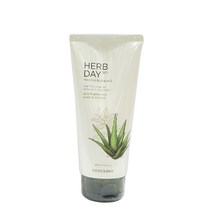 더페이스샵 (2개) 허브데이 365 마스터 블렌딩 클렌징 폼 170ml (알로에&그린티), 2개