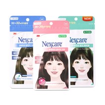 3M 넥스케어 블레미쉬 클리어커버 릴리프 64매 + 클리어 커버 72매+ 패치 라이트 72매 총 208매 3종 스팟패치 세트, 1세트