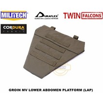 안전멜빵 조정 조끼 스트랩 MILITECH TWINFALCONS TW 500D Delustered Cordura Tactical 사타구니 보호 MV 하부 복부 플랫폼 파우치 백, 레인저 그린
