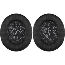 Yizhet SteelSeries Arctis 3 5 7 9X Pro 헤드폰과 호환되는 교체용 이어 패드 1쌍(실버), Yizhet Mesh B