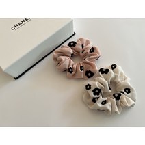 자체제작 블랙데이지 러블리 곱창머리끈 슈슈 고무줄 스크런치 예쁜 헤어끈 2color 명품 올림머리 업스타일 끼리끼리