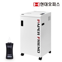 현대오피스 페이퍼프랜드 국산 대형문서세단기 PK-J8270WM+세단기오일 38매 세단 90리터, 단품