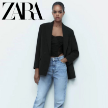 ZARA 여성 정장재킷 슈트자켓 루즈핏 블레이저 캐주얼 테일러드 8035888 800