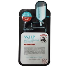 메디힐 WHP 미백수분 블랙 마스크팩 이엑스, 30개, 1매