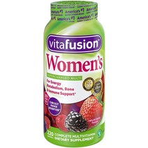 멀티비타민 Vitafusion 여성용 멀티바이트 구미 220개