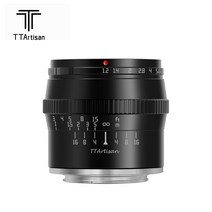 DSLR 미러리스 렌즈 단 광각 망원 ttartisan 50mm f1.2 큰 조리개 세로 카메라 for sony e mount fujifilm x canon m nikon 호환, 은, 니콘 Z