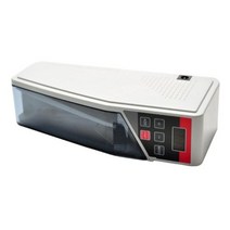 지폐계수기 돈세는기계 현금계수기 위조지폐 감별 상품권 계수 휴대용 현금 계산 기계 LED 디스플레이 미니 돈 카운터 지폐 달러 통화 배터리미국 영국 플러그, WHITE+영국+미국