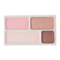 MUJI 무인양품 아이컬러 4색 타입 아이섀도우 핑크 브라운 4.5g, 상품명참조, 1개