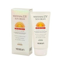 여은 화이트닝 유브이 선크림 SPF50+ PA+++ 70ml, [0001]기본상품