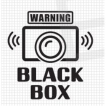 블랙박스 녹화중 스티커 CCTV 데칼 차량 익스플로러 SM3 NF쏘나타 볼보 YF K3 레이 K5 미니쿠퍼 4세대카니발 포인트 그랜저TG 더뉴싼타페 MQ4 티구안, 오렌지, C타입