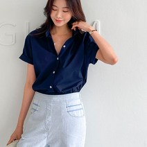 그녀희제 첼로 코튼 반팔 셔츠