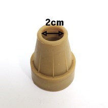 20mm 목발용 고무캡 고무패킹 리필용, 1개