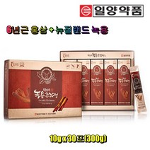 일양약품 데일리 녹용홍삼정 30포 2박스 뉴질랜드녹용 발효홍삼 마카 당귀 부모님선물, 2개