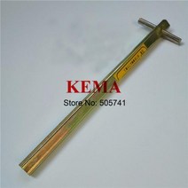 엘레베이터 화물 승강기 1pc 200mm 도어 키 엘리베이터 삼각형 길어진 예비 부품, 한개옵션0