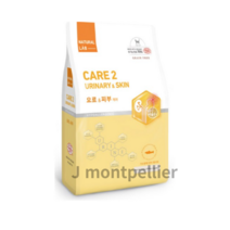 네츄럴랩 케어2 요로&피부 유기농 70% 고양이 기능성 건식사료, 0 urinary & skin(요로&피부), 9kg, 4개
