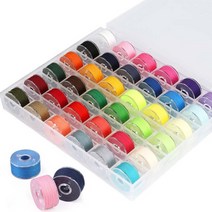 36색 재봉사 플라스틱 보빈케이스 재봉실 북실 보관함, 단품